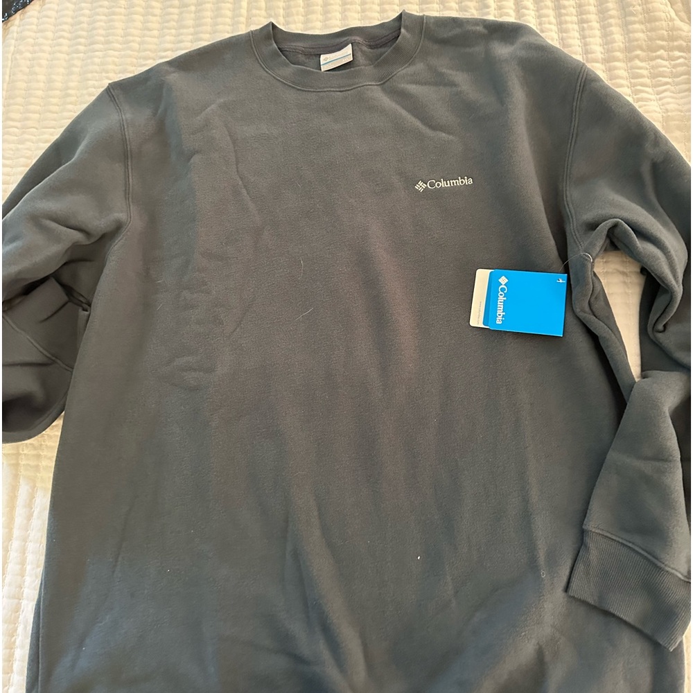 Sweat shirt. Steel gray.  XXL